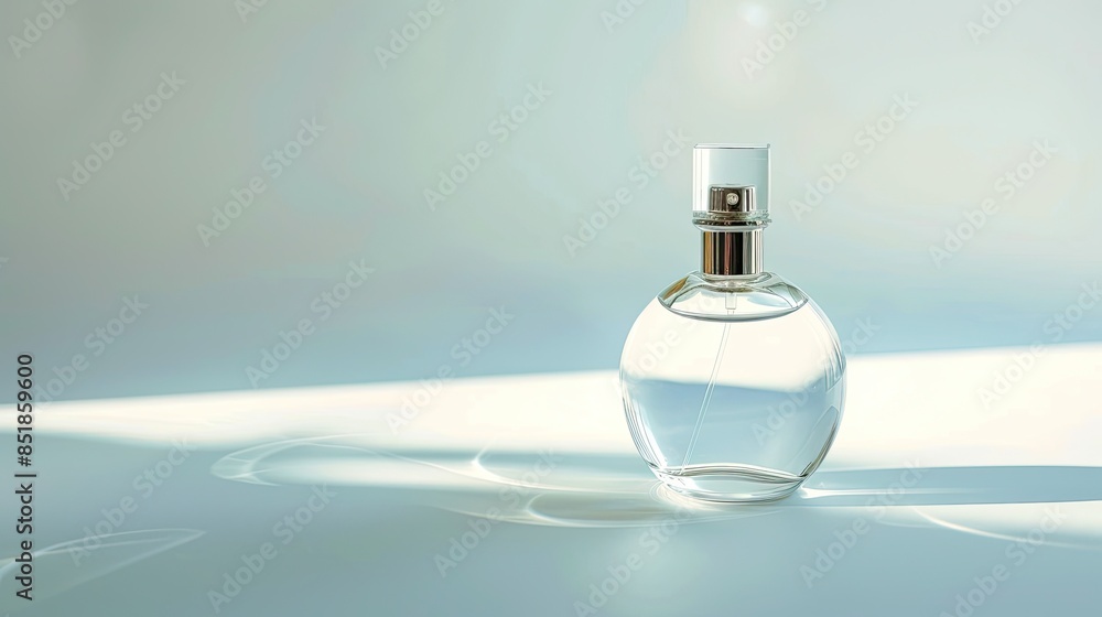 Elegant Perfume Bottle in Modern Luxury Style on White Background with Studio Lighting and Soft Shadows - High Resolution Product Photography Detail Elegant Perfume Bottle in Modern Luxury Style on White Background with Studio Lighting and Soft Shadows - High Resolution Product Photography Detail