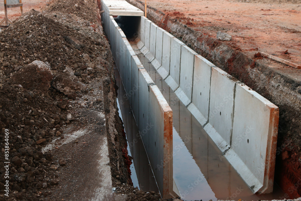 U Ditch precast concrete for drainage U Ditch precast concrete for drainage