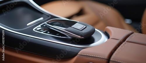 An advanced, minimalist keyless entry system for cars, activated by a simple touch or smartphone proximity photo