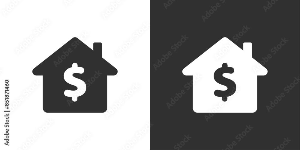 Home house property sale buy sign icon vector design