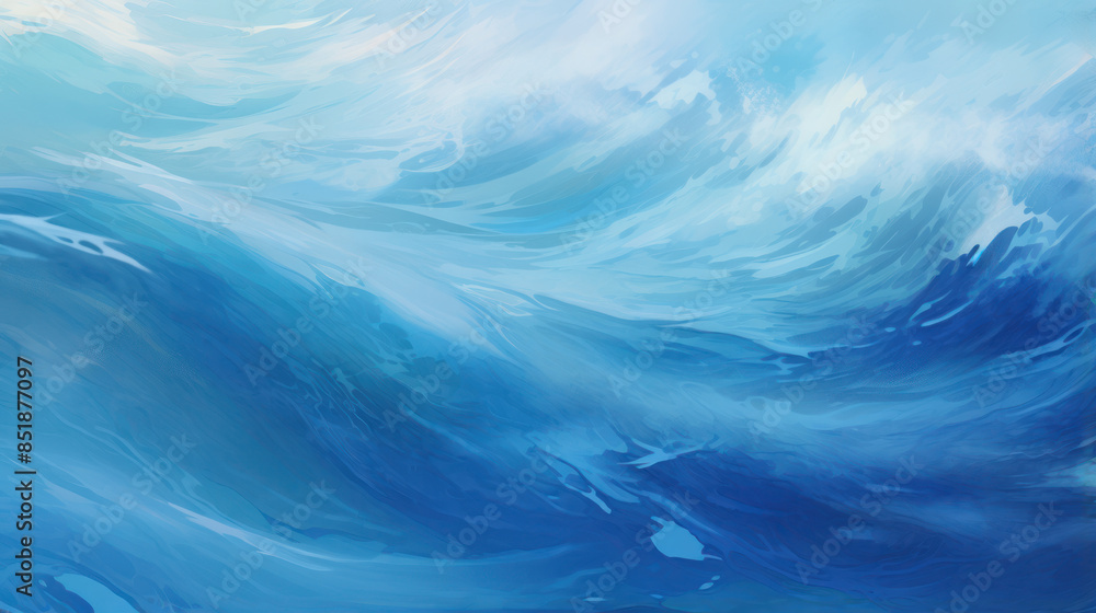 Abstract Ocean Waves Abstract Ocean Waves