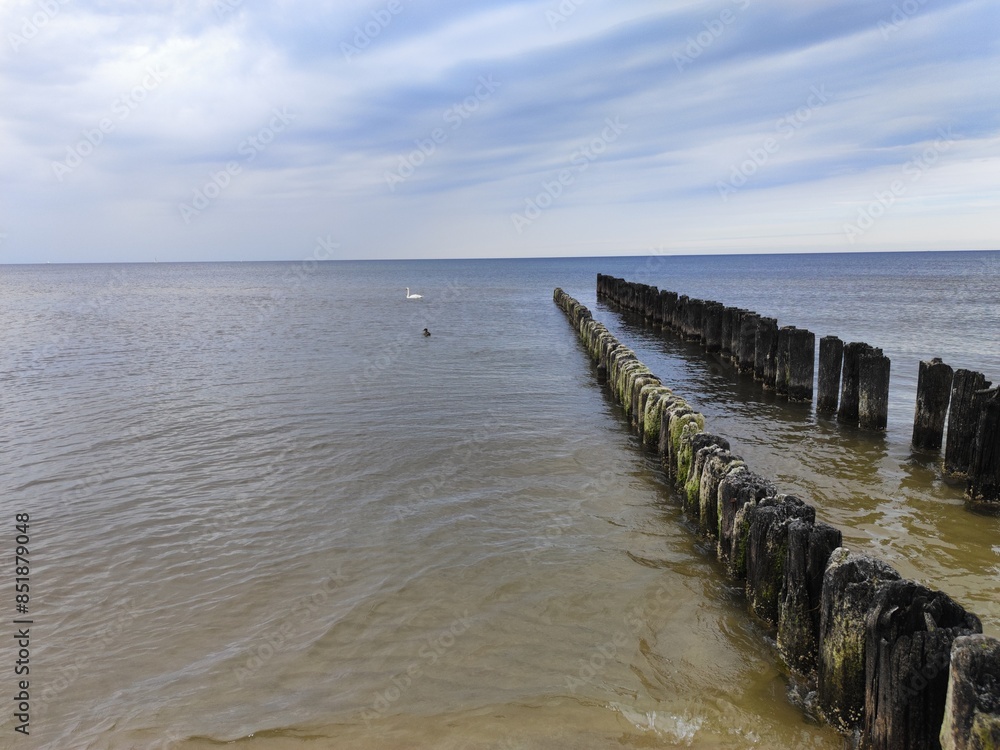 brakwater - baltic sea, Poland brakwater - baltic sea, Poland