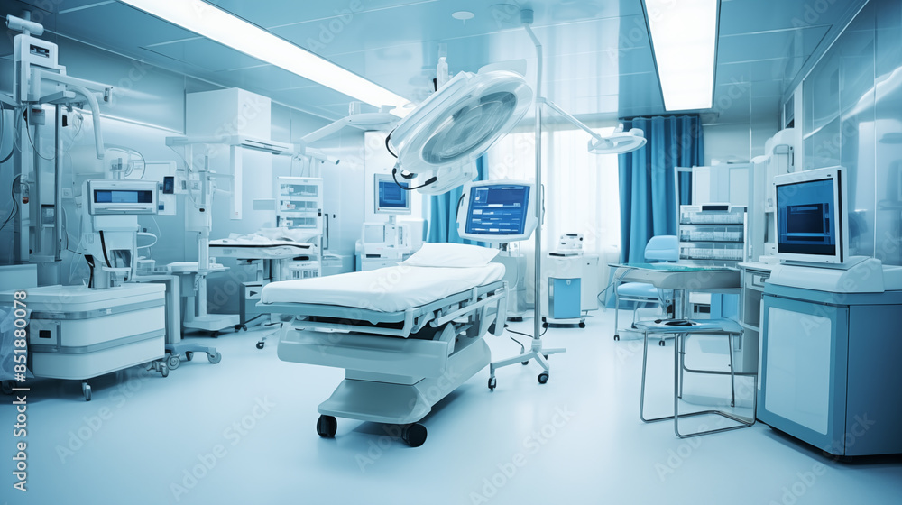 Technology-rich operating theatres, hospital clinics, diagnostic beds Technology-rich operating theatres, hospital clinics, diagnostic beds