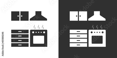 Kitchen pantry sign icon vector design
