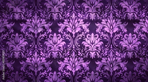 Purple pattern wallpaper