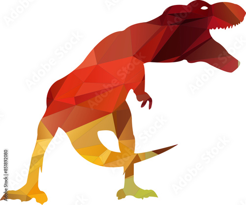 Dinosaur ancient predator rarity wild danger animal illustration