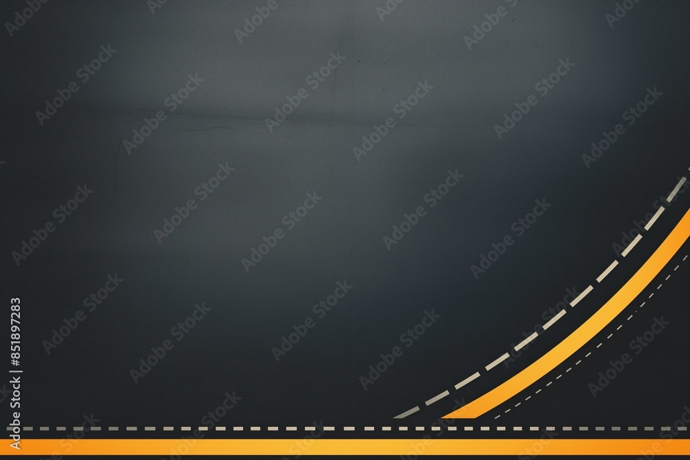 Naklejka premium Roadway background with text space