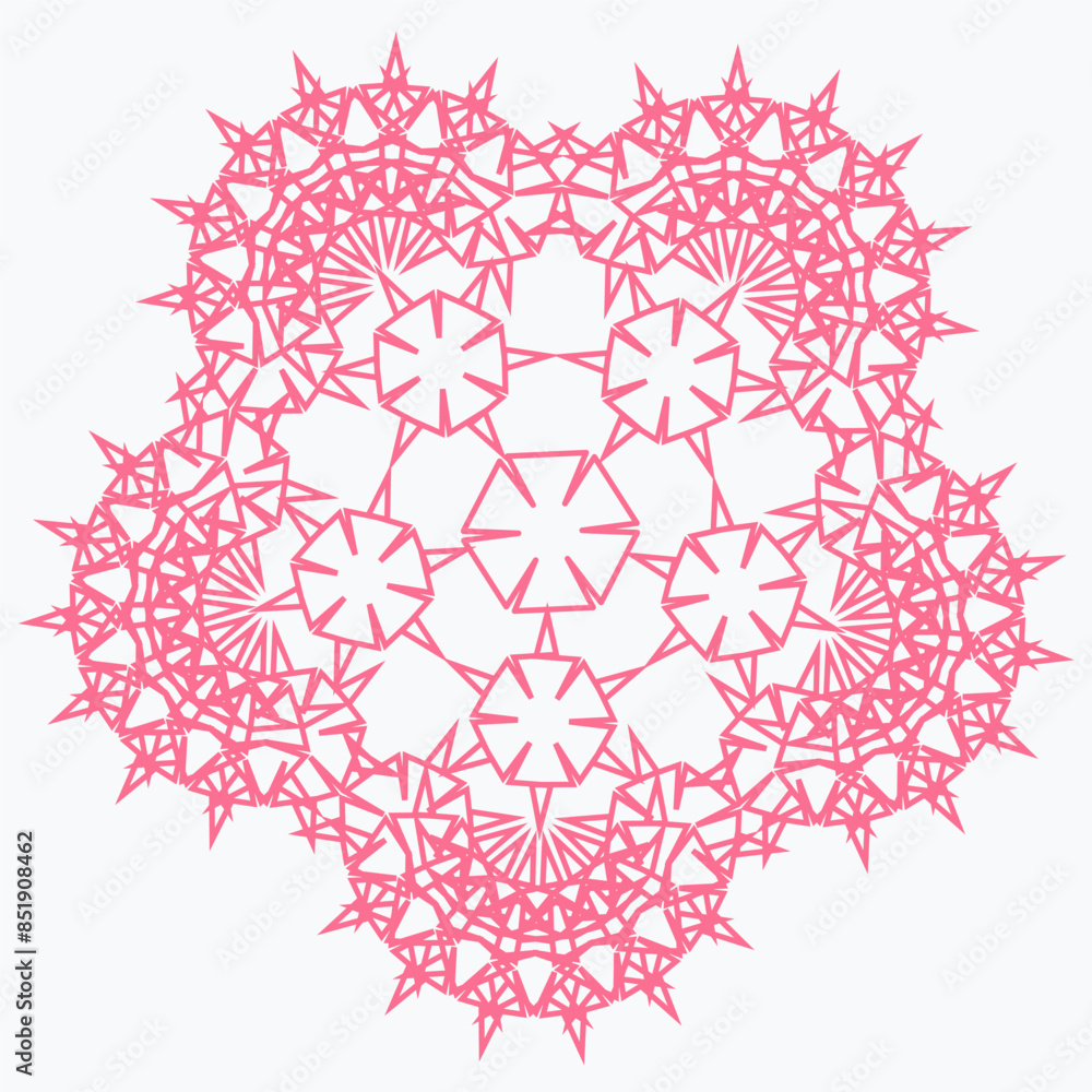 Pattern element on a white background. The vector image can be used as a fine art decoration. Pattern element on a white background. The vector image can be used as a fine art decoration.