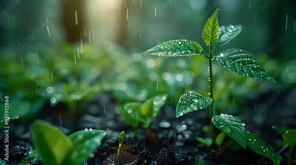 Sprouts on a rainy day Sprouts on a rainy day