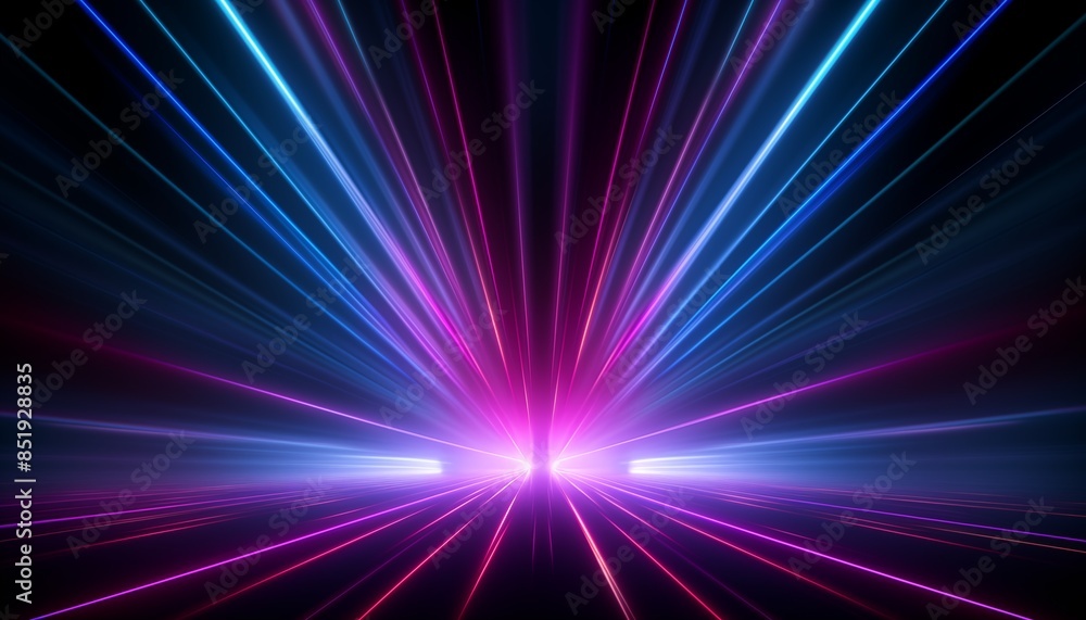 abstract background with neon lights rays lines abstract background with neon lights rays lines