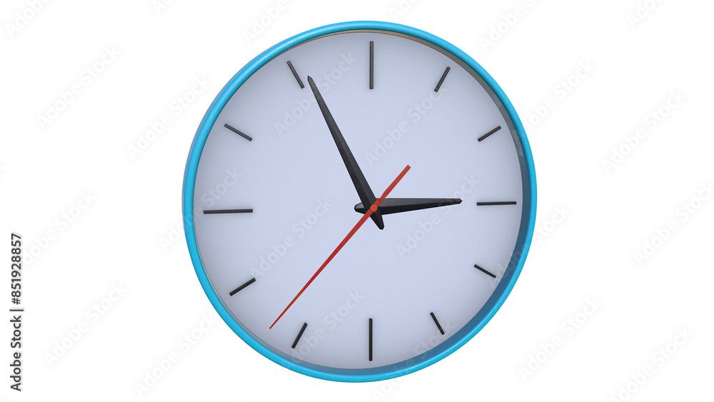 Wall Clock 3d model render Wall Clock 3d model render