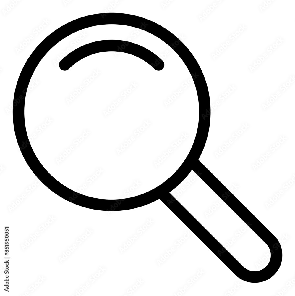 search line icon vector illustration isolated on white background search line icon vector illustration isolated on white background