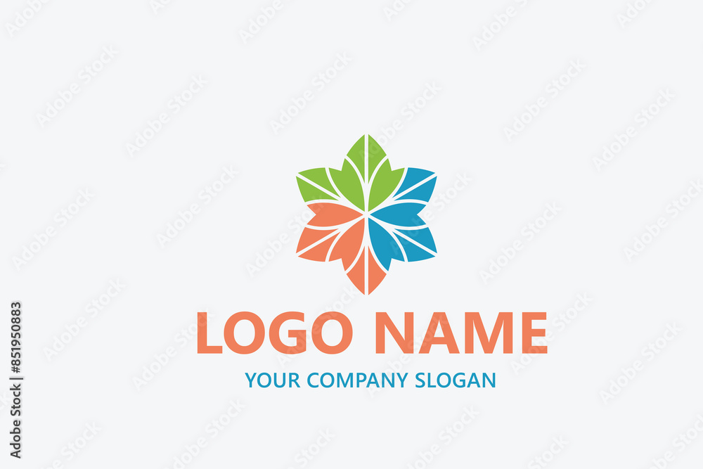 leaf logo design ready vector template leaf logo design ready vector template
