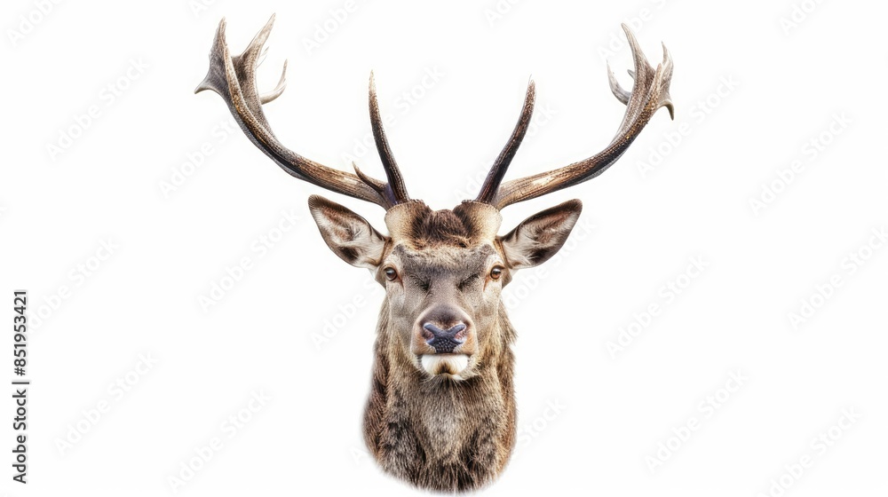 deer isolated on white deer isolated on white