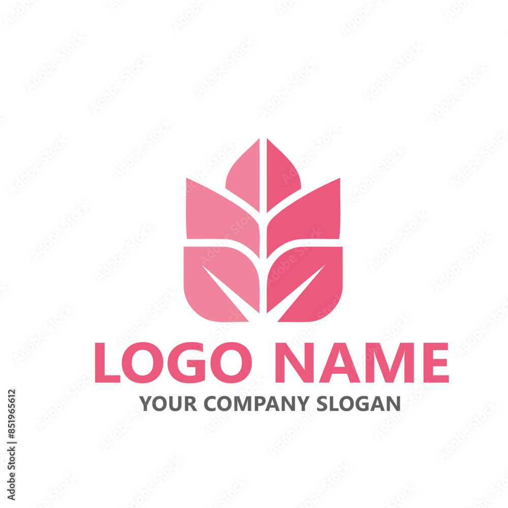 leaf logo design ready vector template leaf logo design ready vector template