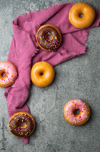 selection of mini donuts