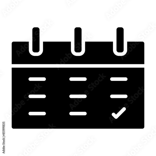 Date Glyph Icon