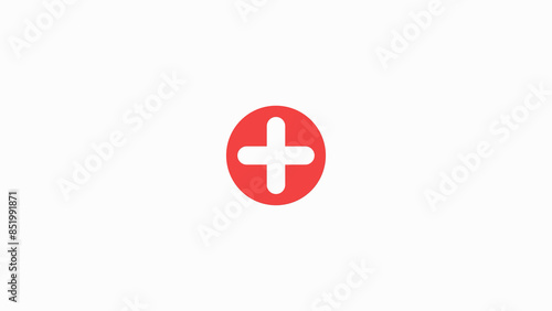 Free Download First aid icon, Round shape plus hospital icon, medical icon, health medical Logo, medical icon illustration background. - GFXLoad