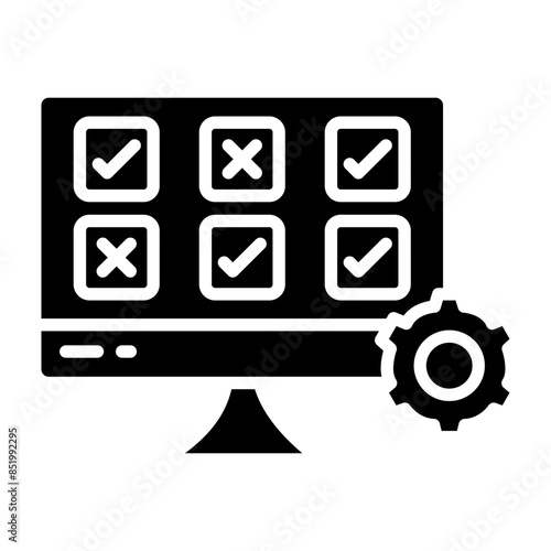 Testing Glyph Icon