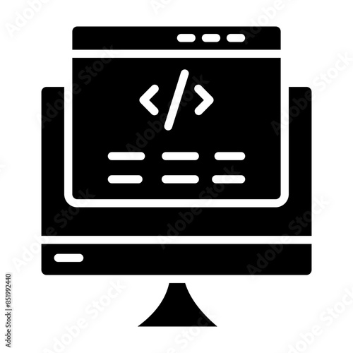 Front End Glyph Icon