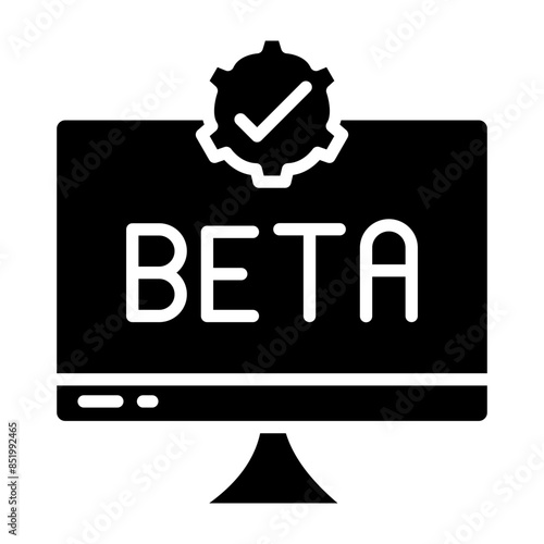Beta Glyph Icon