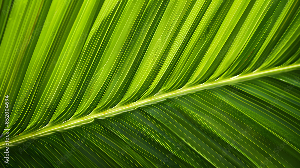 Palm leaf texture natural tropical green leaf close up Palm leaf texture natural tropical green leaf close up