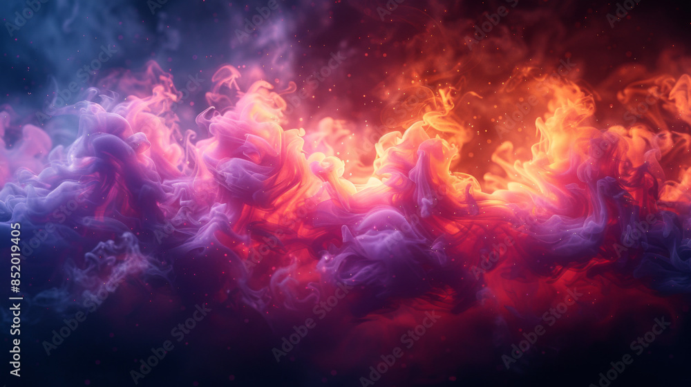 colorful smoke on dark background colorful smoke on dark background