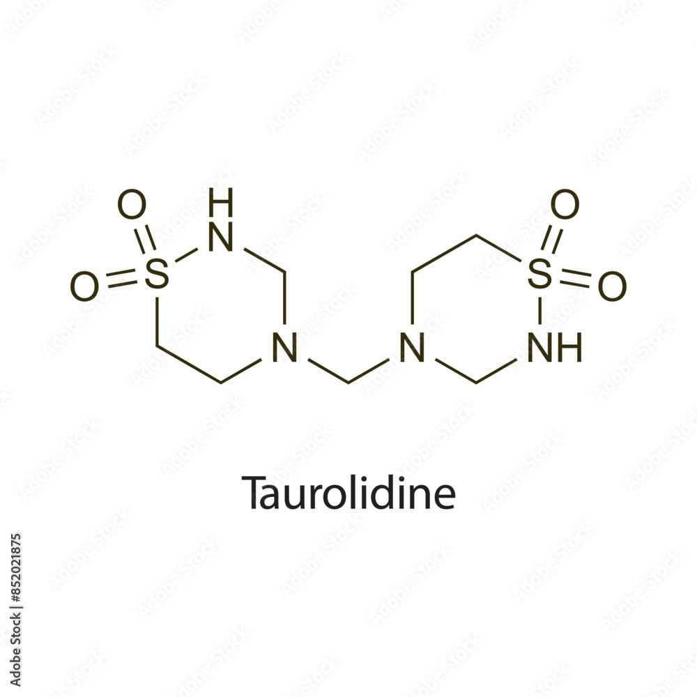 Clonidine flat skeletal molecular structure Alpha-2 Agonist drug used in Hypertension, ADHD, drug withdrawal treatment. Vector illustration scientific diagram. Clonidine flat skeletal molecular structure Alpha-2 Agonist drug used in Hypertension, ADHD, drug withdrawal treatment. Vector illustration scientific diagram.