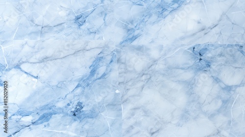 Seamless high res light blue marble texture for interior and exterior design, countertops