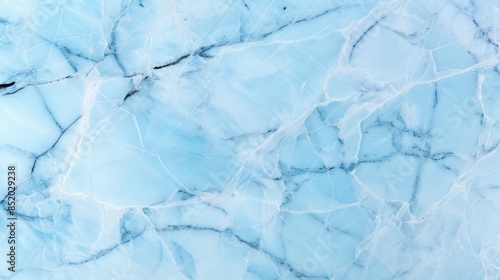 High res seamless light blue marble texture for interior design backgrounds, top view counter