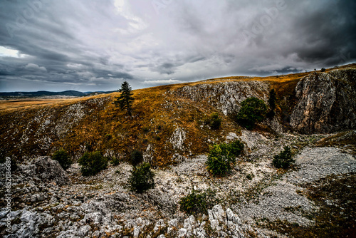 Mountain landscape, hdr style