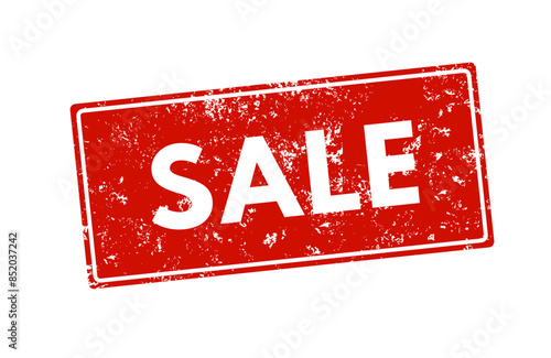 Sale - rubber stamp, marking, vector illustration