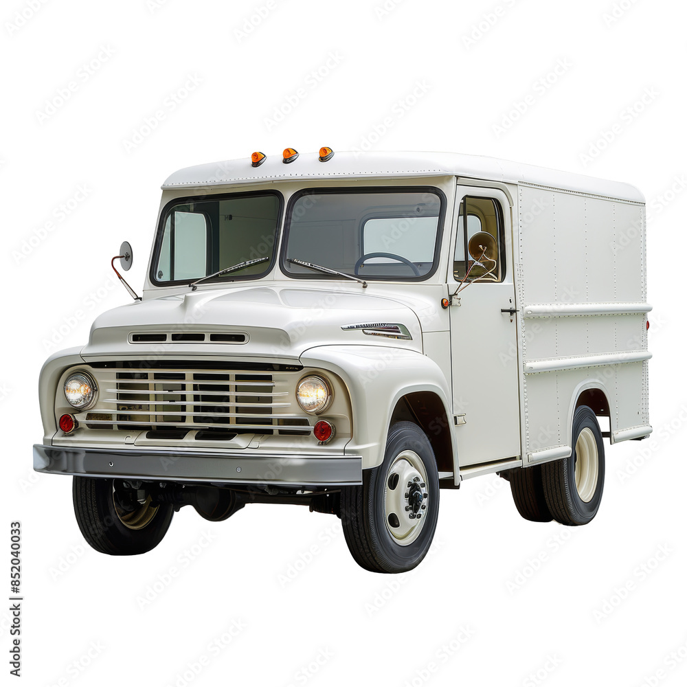 Truck on white background Truck on white background