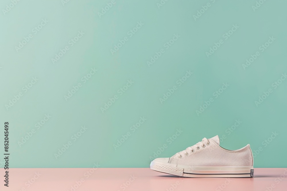 GG SNEAKER FLATFORM PASTEL PINK CANVAS