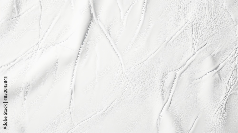 Obraz premium White leather texture background 