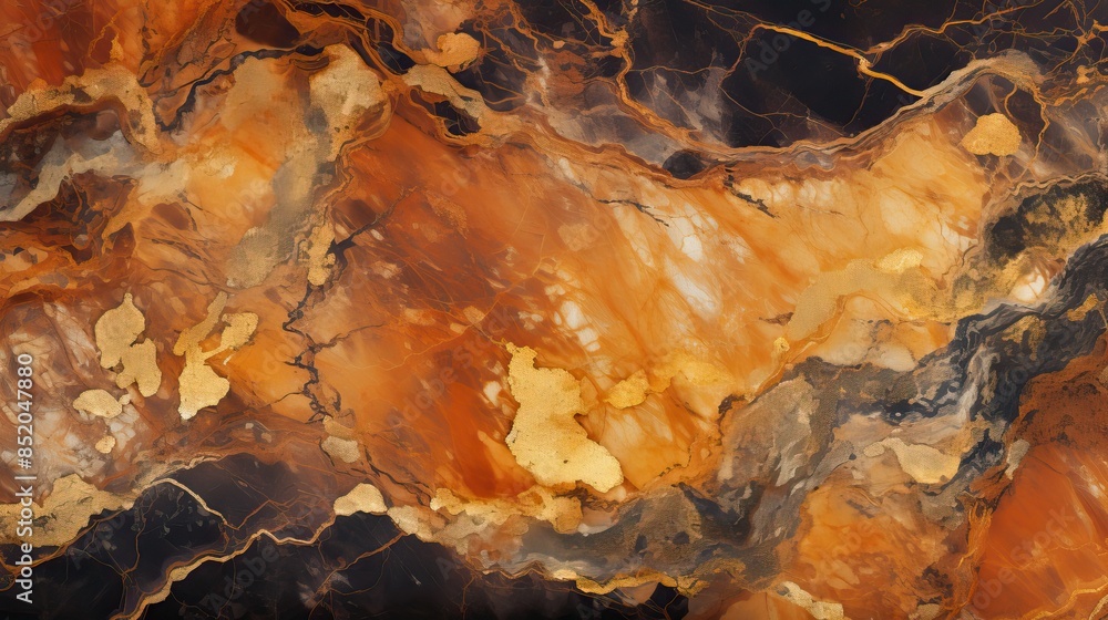 White and gold Marble Swirls And Agate Ripples Luxury Texture. Golden colors wallpaper. High quality AI generated image mural White and gold Marble Swirls And Agate Ripples Luxury Texture. Golden colors wallpaper. High quality AI generated image mural