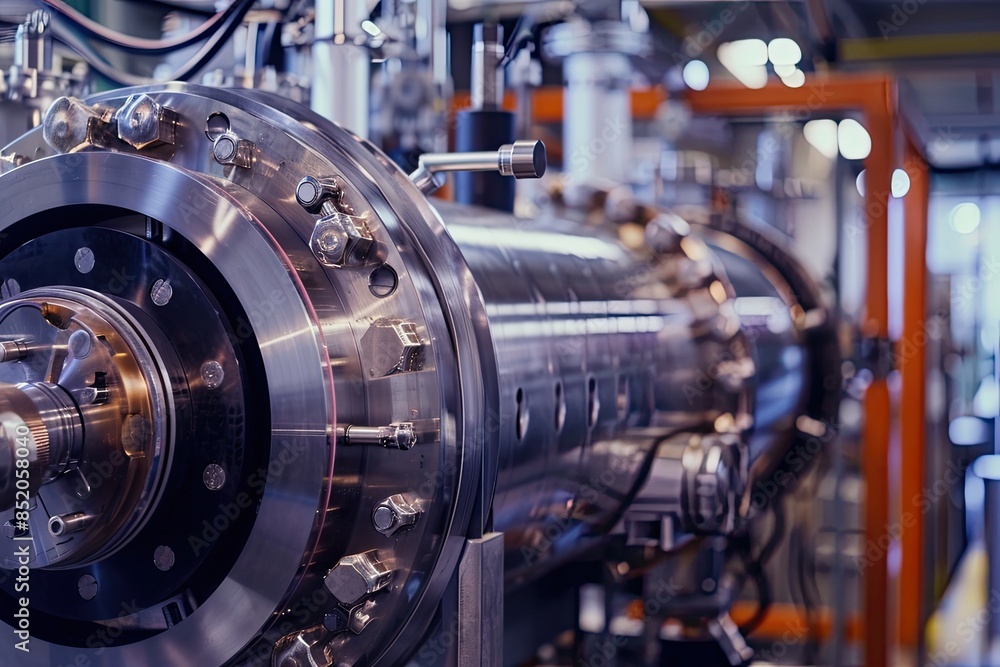 a large metal object in a factory with a lot of wires, Explore the world of condensed matter physics a large metal object in a factory with a lot of wires, Explore the world of condensed matter physics
