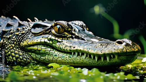 Experience the Majesty of Alligators in Our Wildlife Photography Collection © Ahsan Ali