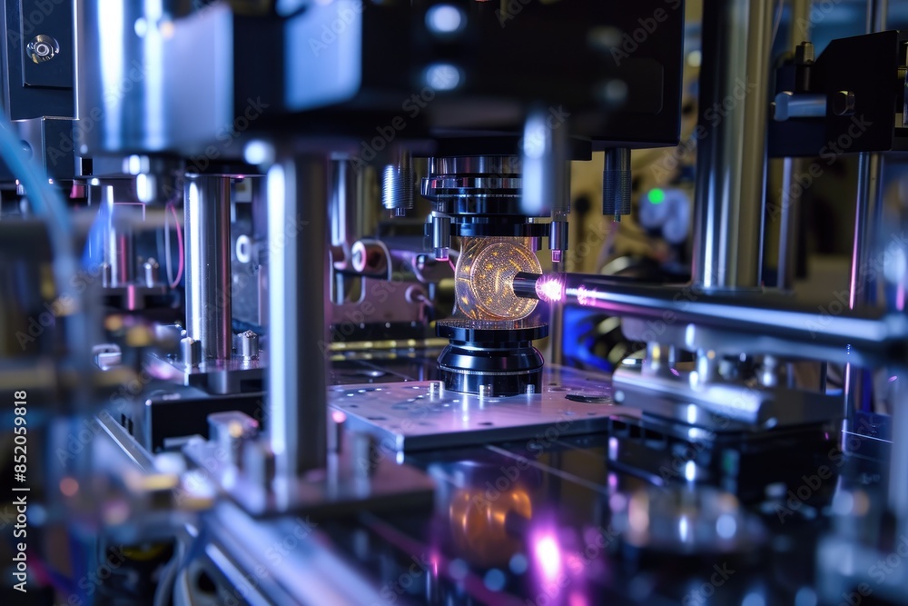 a machine that has some glasses in it, Investigate the principles of condensed matter theory a machine that has some glasses in it, Investigate the principles of condensed matter theory