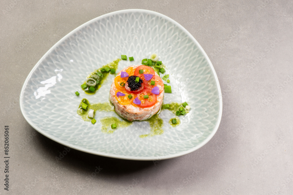 Salmon Caviar with Salmon Salmon Caviar with Salmon