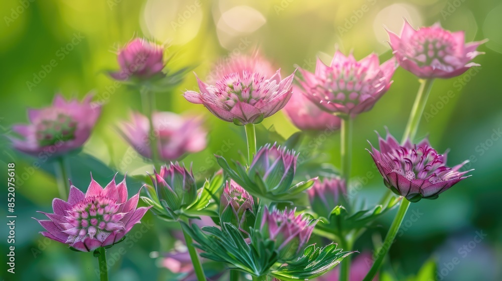 Pink Astrantia Hadspen Blood Plant Pink Astrantia Hadspen Blood Plant