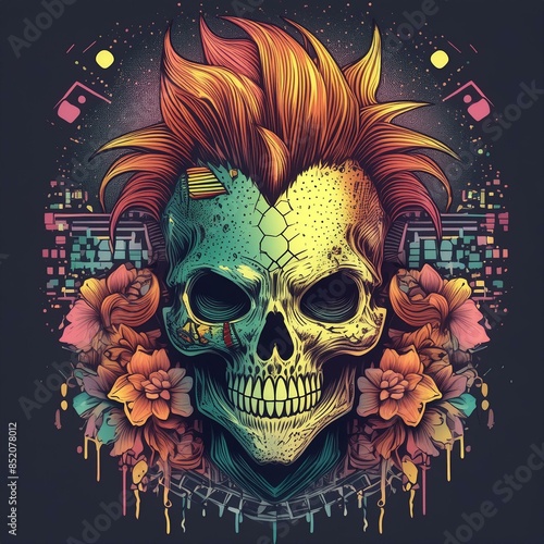 tshirt design black, streetwear tshirt design, punk tshirt design, black punk tshirt design, cyberpunk tshirt design on black, creative tshirt design, grunge punk tshirt design