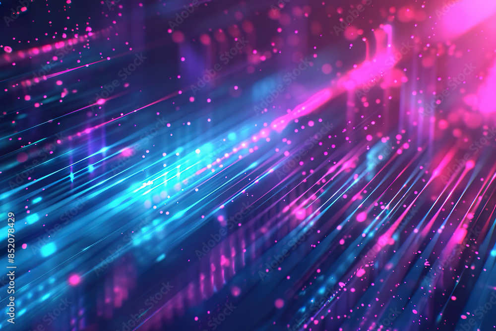 Fototapeta premium A colorful, abstract background with purple and blue streaks