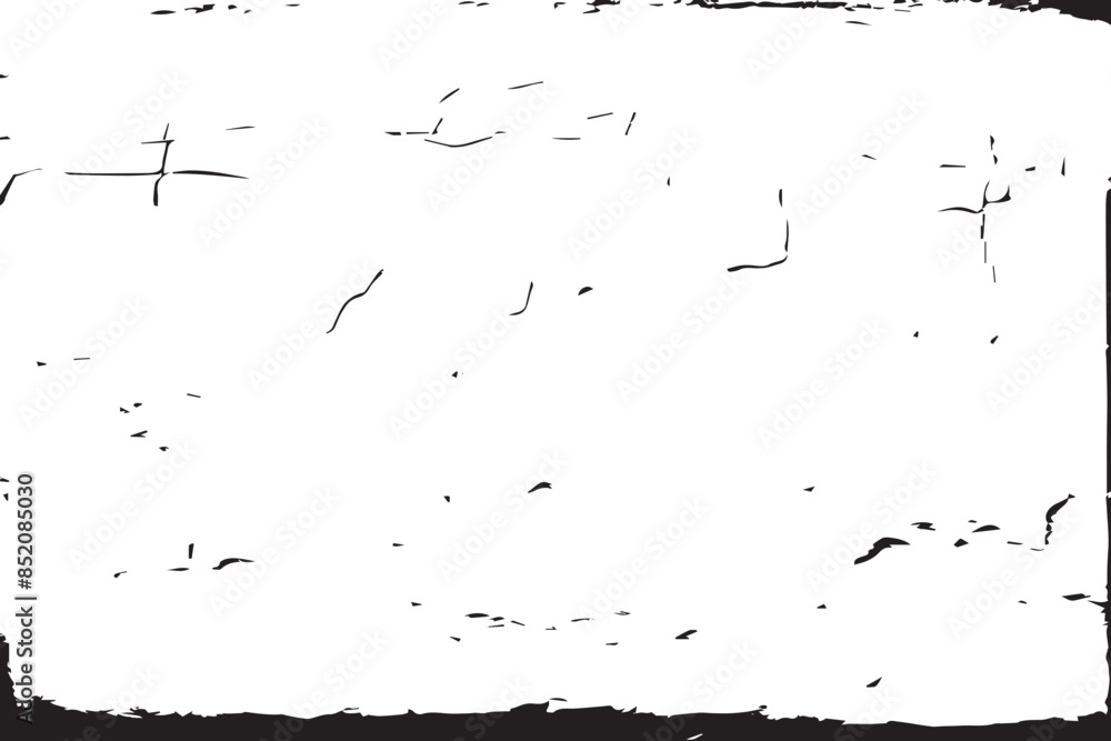 Grunge black and white pattern Monochrome particles abstract texture Background of cracks scuffs chips stains ink spots lines Overlay monochrome black and white vector illustration background texture Grunge black and white pattern Monochrome particles abstract texture Background of cracks scuffs chips stains ink spots lines Overlay monochrome black and white vector illustration background texture