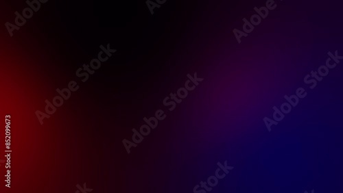 Abstract animated colorful purple, pink, red, dark blue, black gradient motion background video 4K