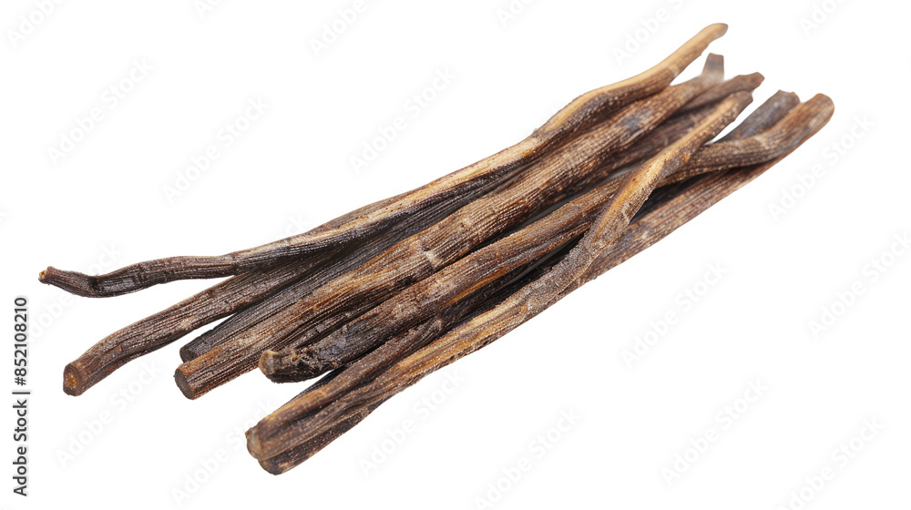 Vanilla sticks on a transparent background Vanilla sticks on a transparent background