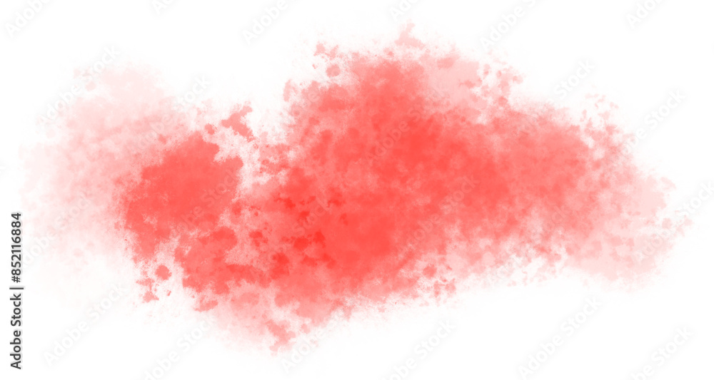 Fototapeta premium Bottomless red smoke. Bottomless red clouds. Red smoke with a transparent background. Red clouds with a transparent background. Red smoke overlay.