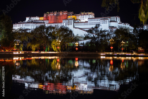 Tableau sur toile The Potala Palace, Lhasa, Tibet