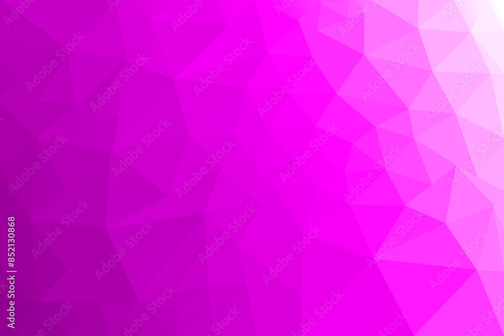 Obraz premium Vibrant pink purple low poly gradient geometric abstract background for digital designs