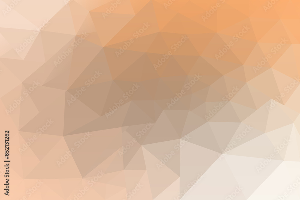 Low Poly Gradient Background in Soft Warm Tones for Web Design or Print Templates Low Poly Gradient Background in Soft Warm Tones for Web Design or Print Templates